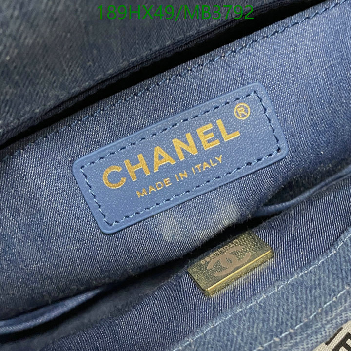 Chanel Bag-(Mirror)-Crossbody- Code: MB3792 $: 189USD