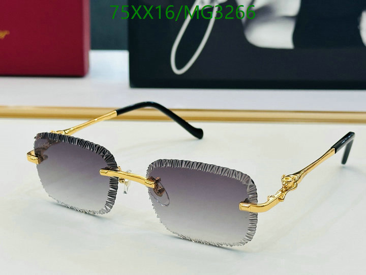 Glasses-Cartier Code: MG3266 $: 75USD