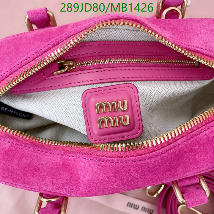 Miu Miu Bag-(Mirror)-Crossbody- Code: MB1426 $: 289USD