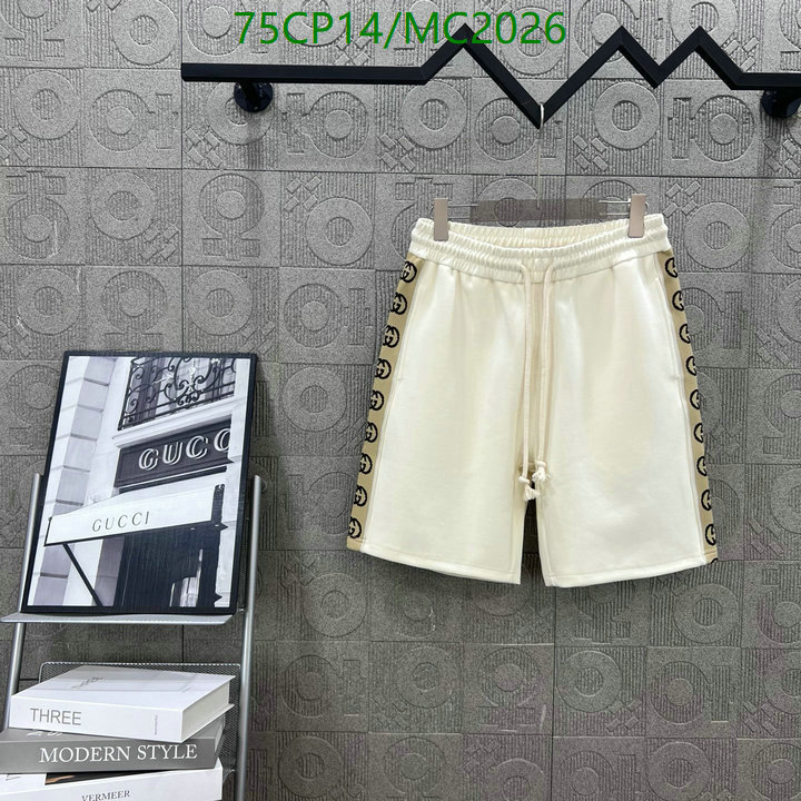 Clothing-Gucci Code: MC2026 $: 75USD