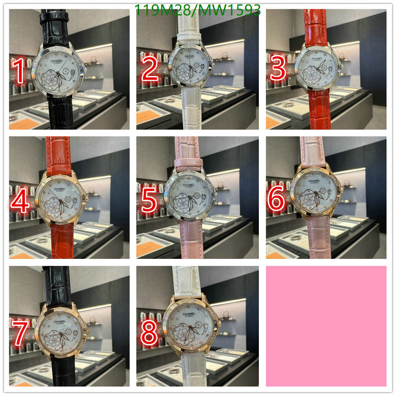 Watch-4A Quality-Chanel Code: MW1593 $: 119USD