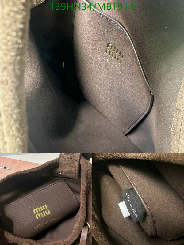 Miu Miu Bag-(4A)-Handbag- Code: MB1914 $: 139USD