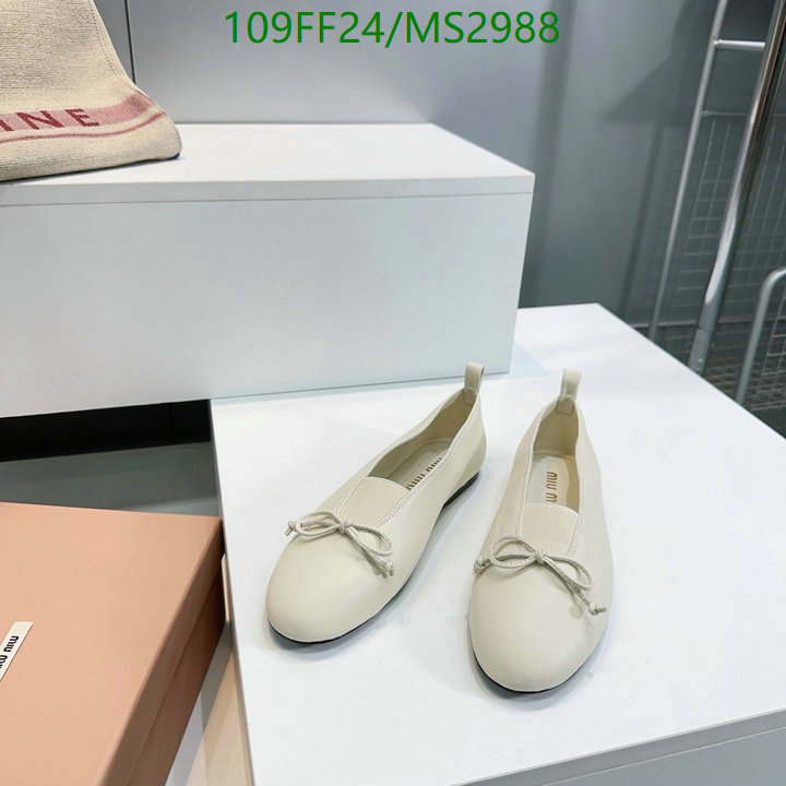 Women Shoes-Miu Miu Code: MS2988 $: 109USD