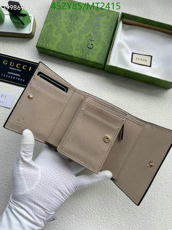 Gucci Bag-(4A)-Wallet- Code: MT2415 $: 45USD