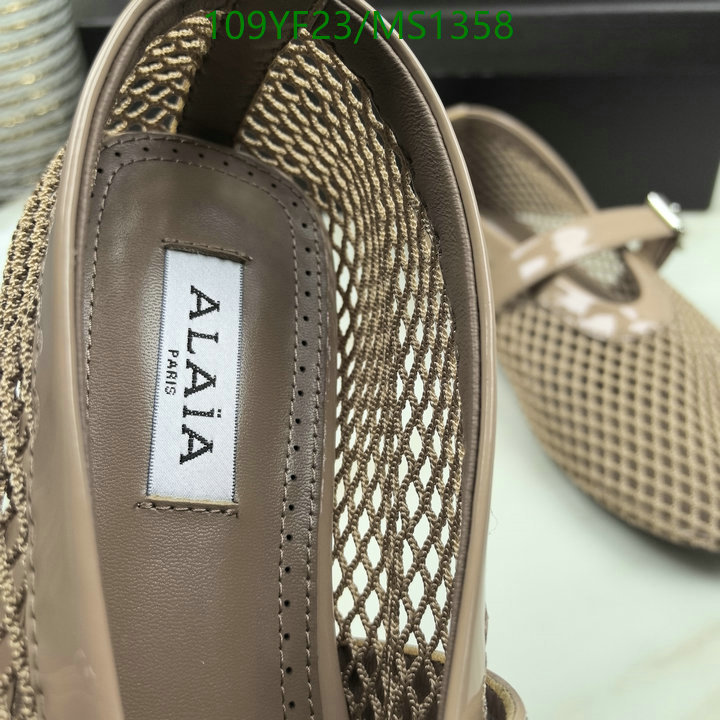 Women Shoes-ALAIA Code: MS1358 $: 109USD