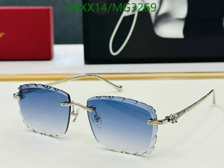 Glasses-Cartier Code: MG3269 $: 69USD