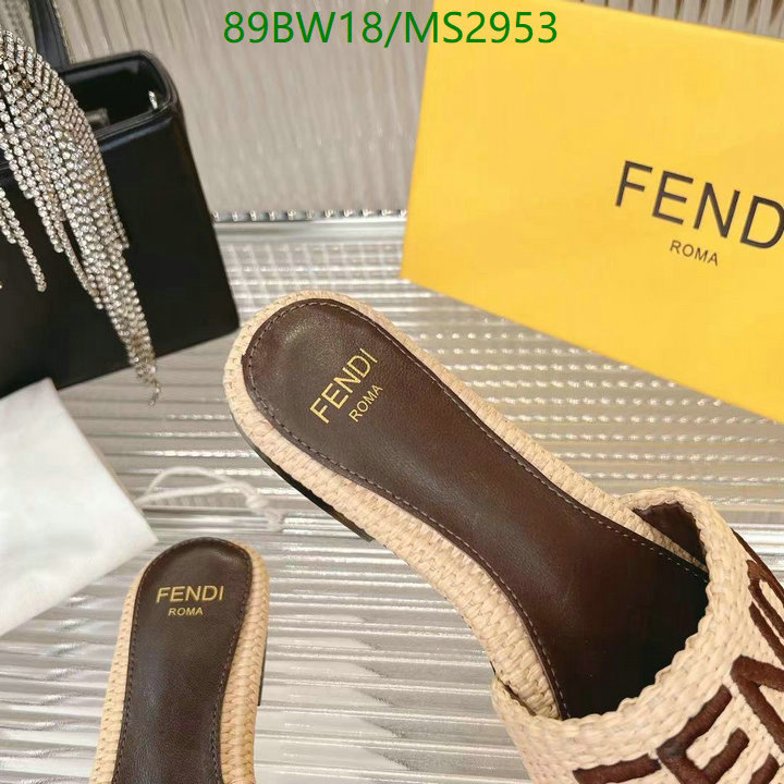 Women Shoes-Fendi Code: MS2953 $: 89USD