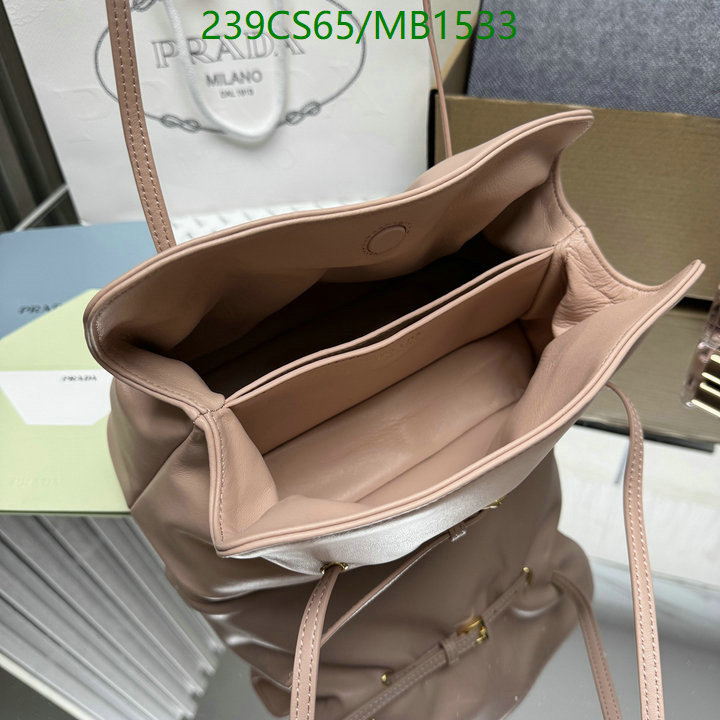 Prada Bag-(Mirror)-Crossbody- Code: MB1533 $: 239USD