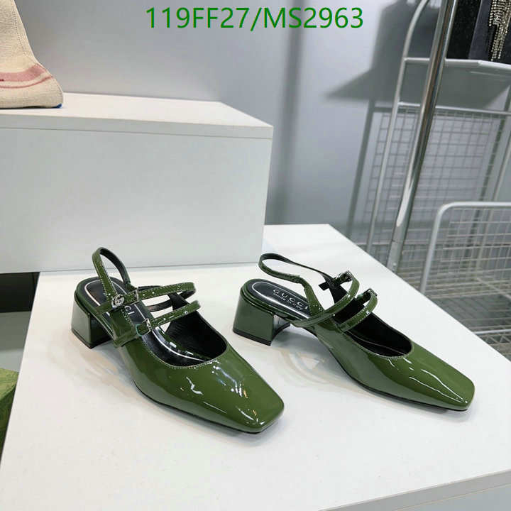 Women Shoes-Gucci Code: MS2963 $: 119USD