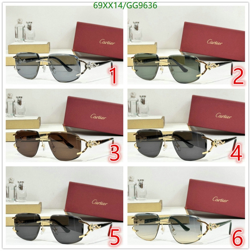 Glasses-Cartier Code: GG9636 $: 69USD