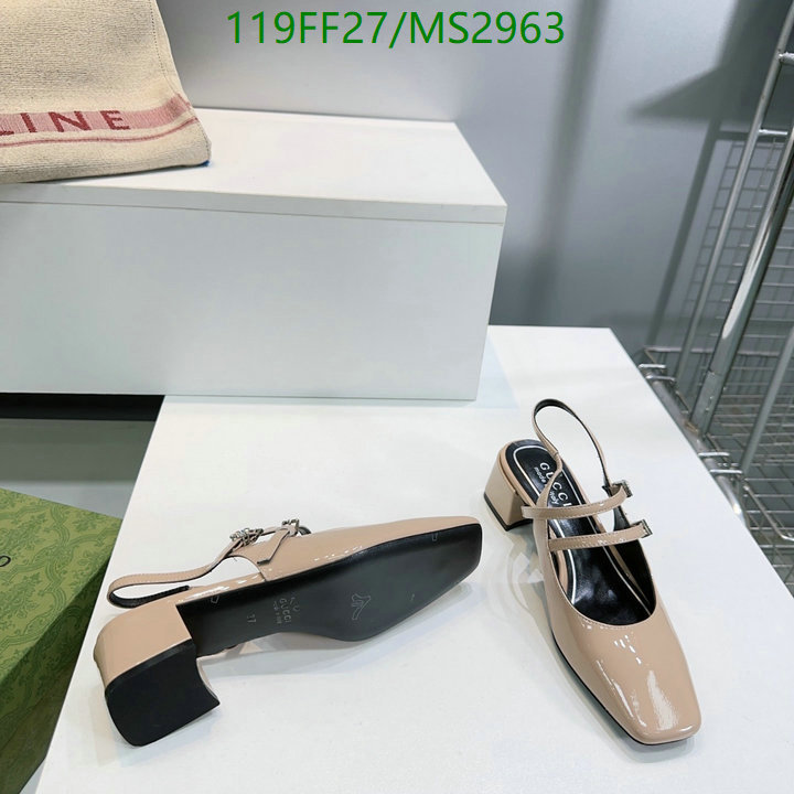 Women Shoes-Gucci Code: MS2963 $: 119USD