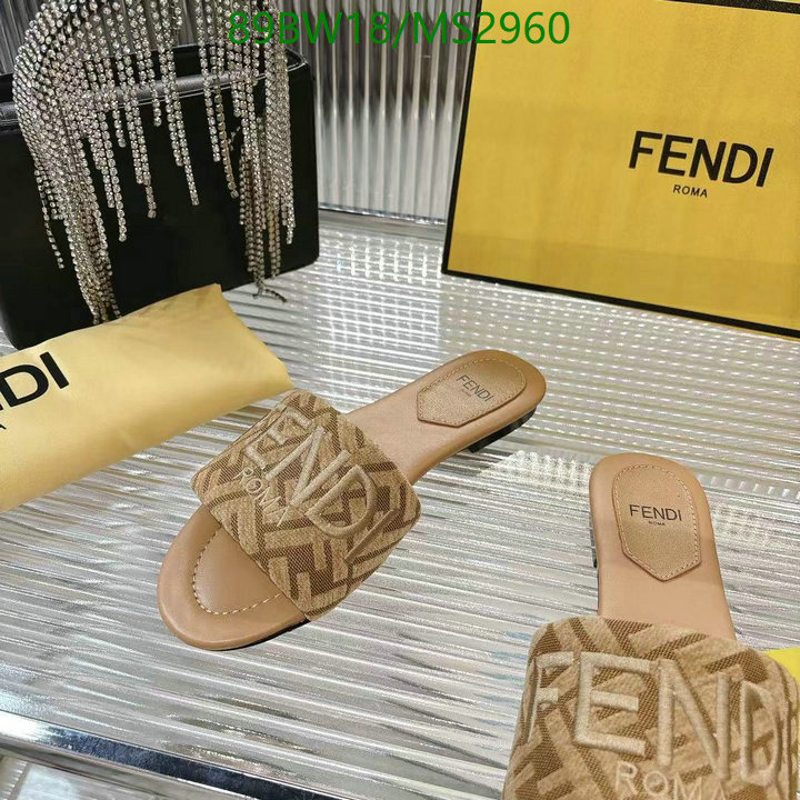Women Shoes-Fendi Code: MS2960 $: 89USD