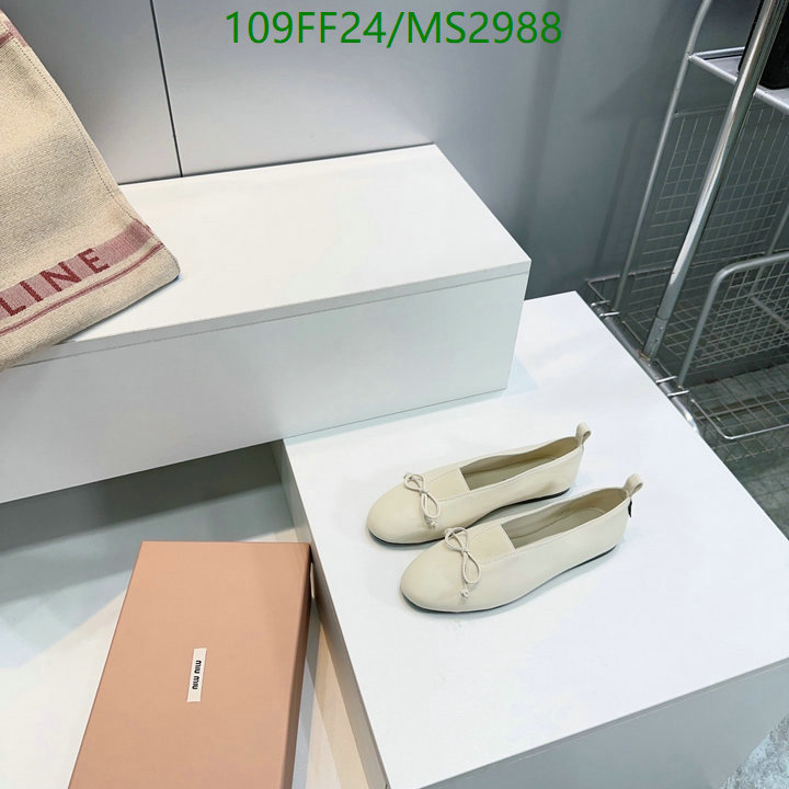 Women Shoes-Miu Miu Code: MS2988 $: 109USD