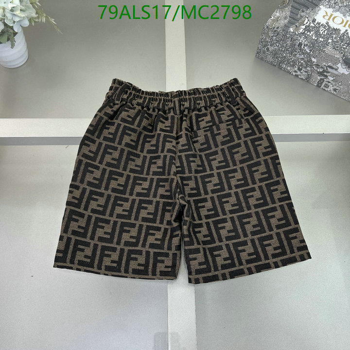 Kids clothing-Fendi Code: MC2798 $: 79USD