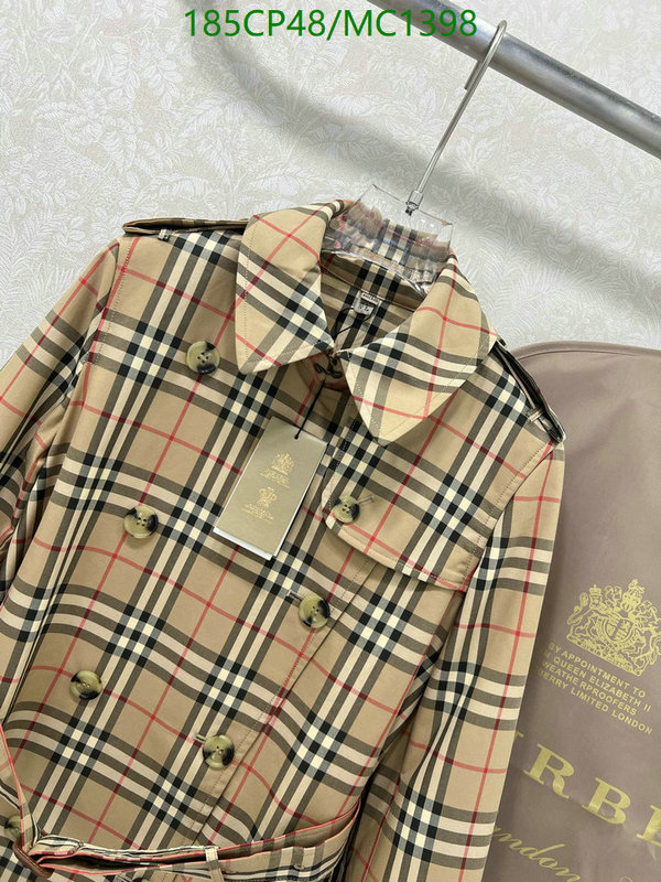 Clothing-Burberry Code: MC1398 $: 185USD