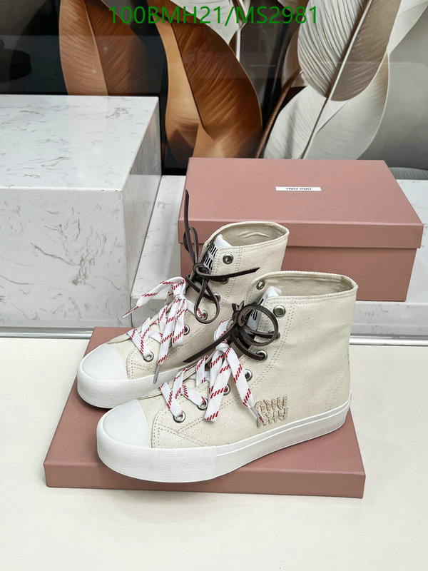 Women Shoes-Miu Miu Code: MS2981 $: 100USD