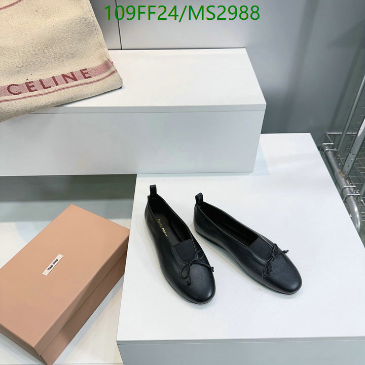 Women Shoes-Miu Miu Code: MS2988 $: 109USD