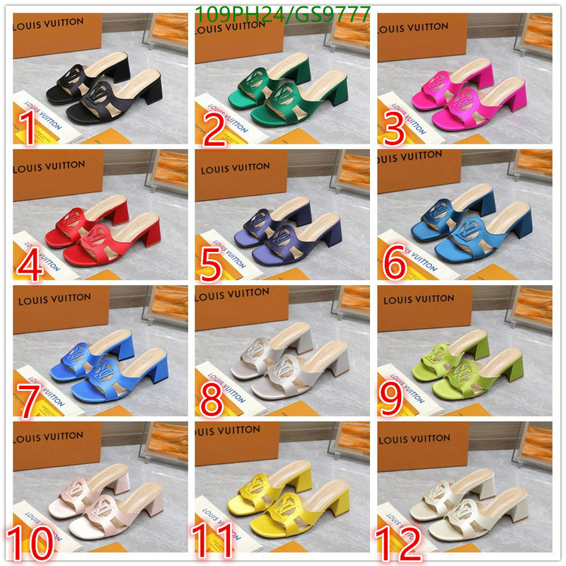 Women Shoes-LV Code: GS9777 $: 109USD
