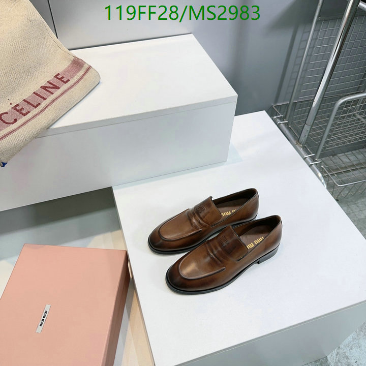 Women Shoes-Miu Miu Code: MS2983 $: 119USD