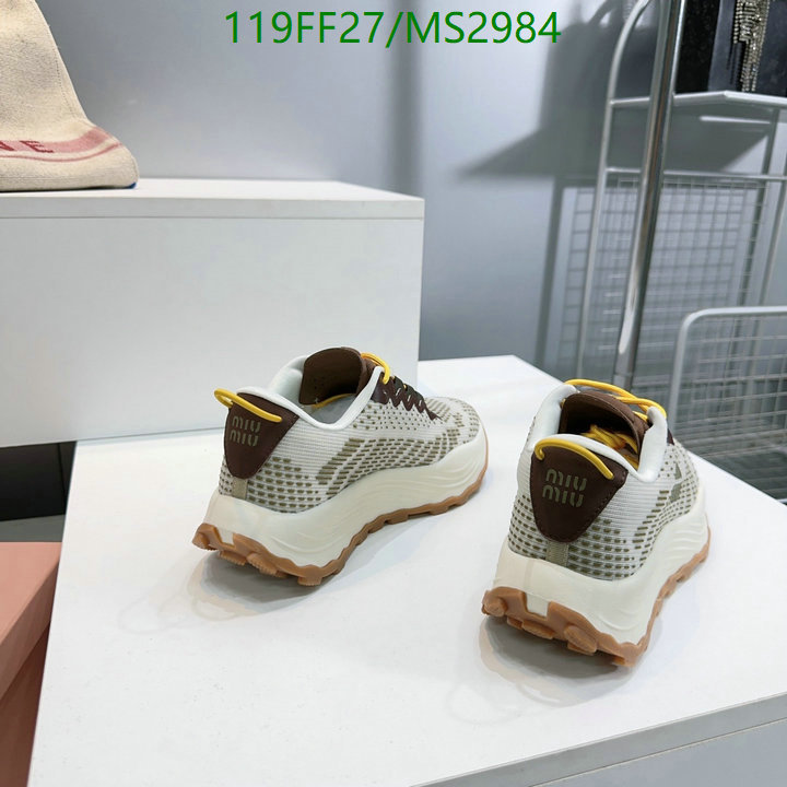 Women Shoes-Miu Miu Code: MS2984 $: 119USD