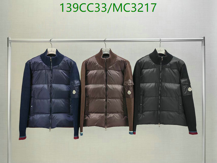 Down jacket Men-Moncler Code: MC3217 $: 139USD
