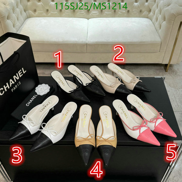 Women Shoes-Chanel Code: MS1214 $: 115USD