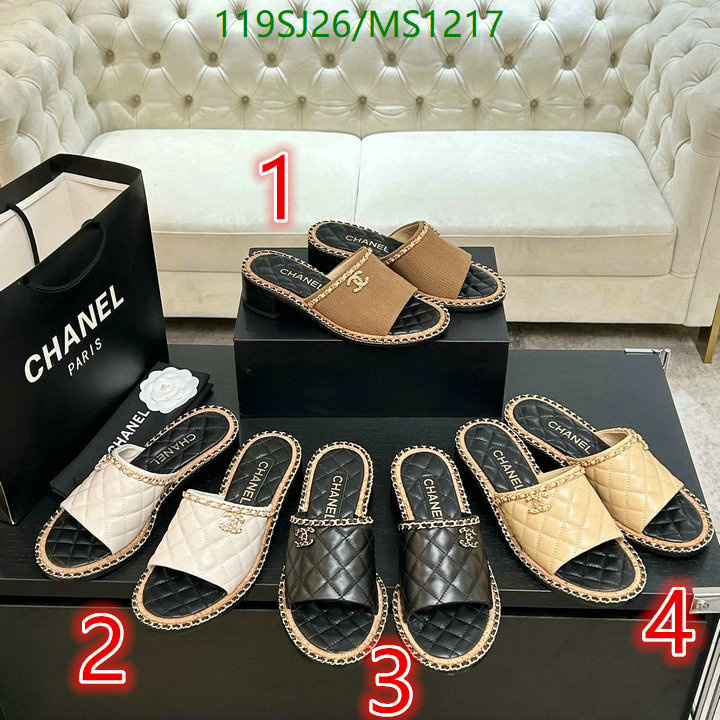 Women Shoes-Chanel Code: MS1217 $: 119USD