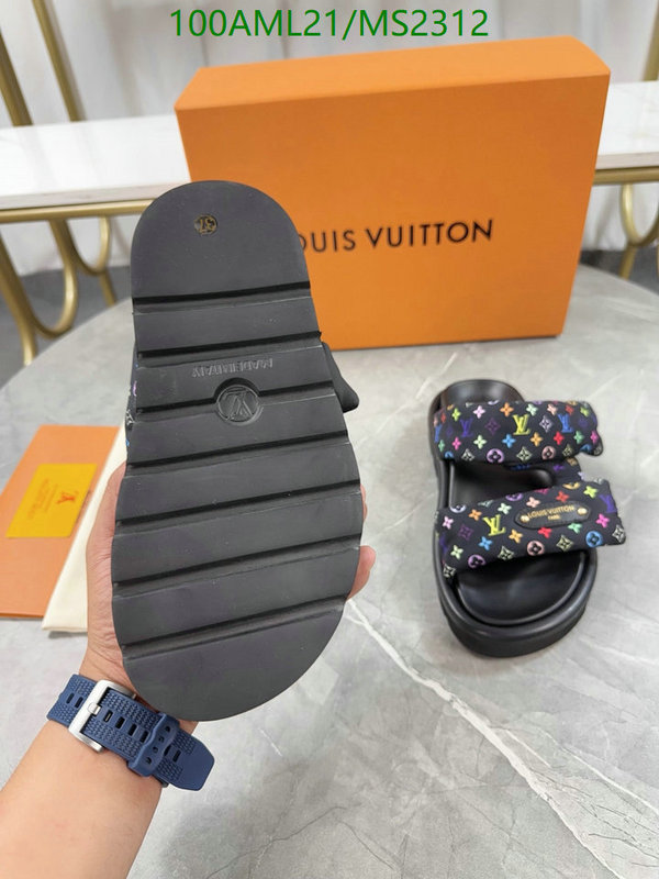 Men shoes-LV Code: MS2312 $: 100USD