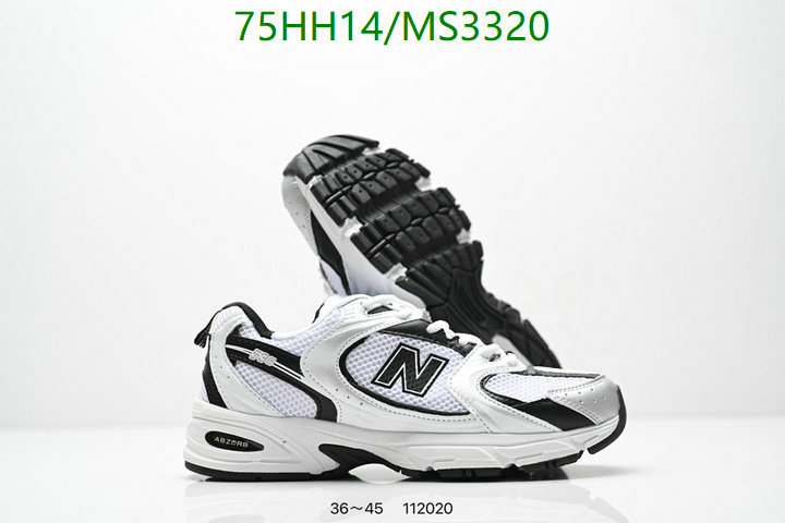 Women Shoes-New Balance Code: MS3320 $: 75USD