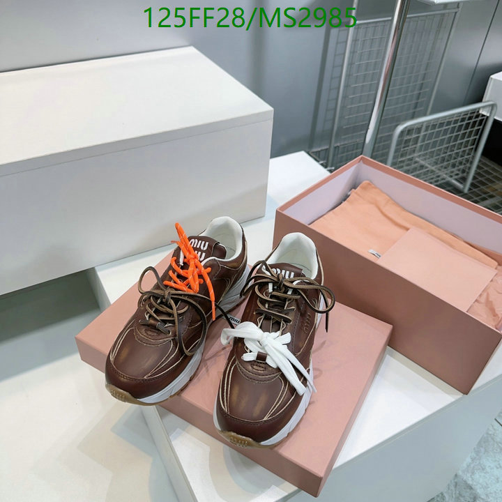 Women Shoes-Miu Miu Code: MS2985 $: 125USD