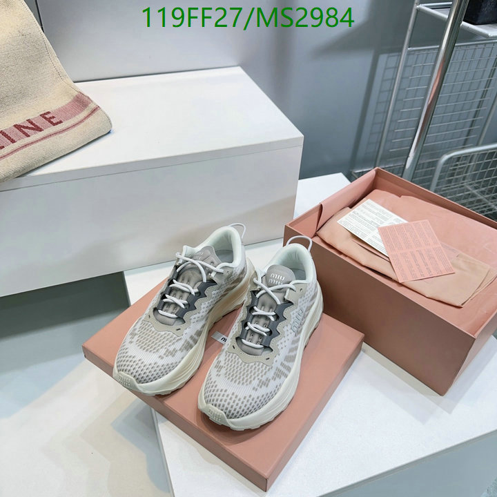 Women Shoes-Miu Miu Code: MS2984 $: 119USD