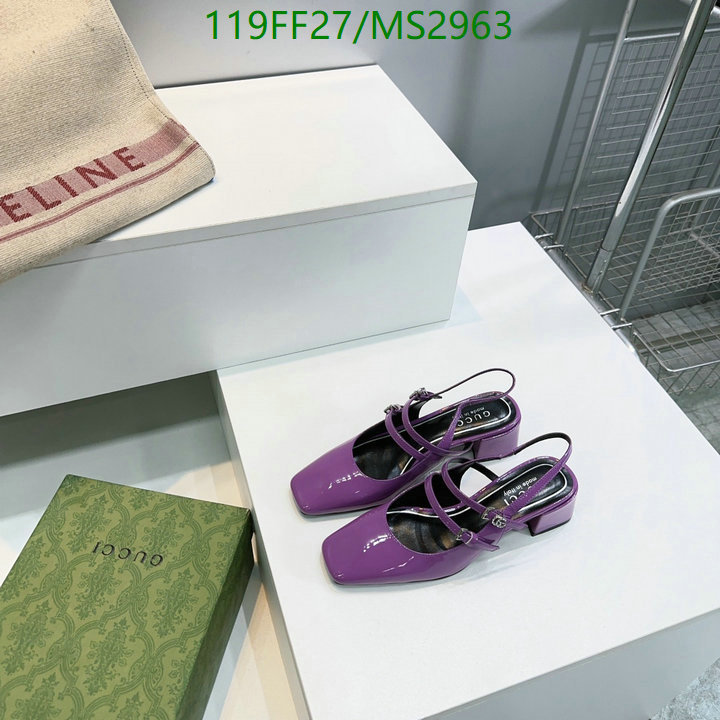 Women Shoes-Gucci Code: MS2963 $: 119USD