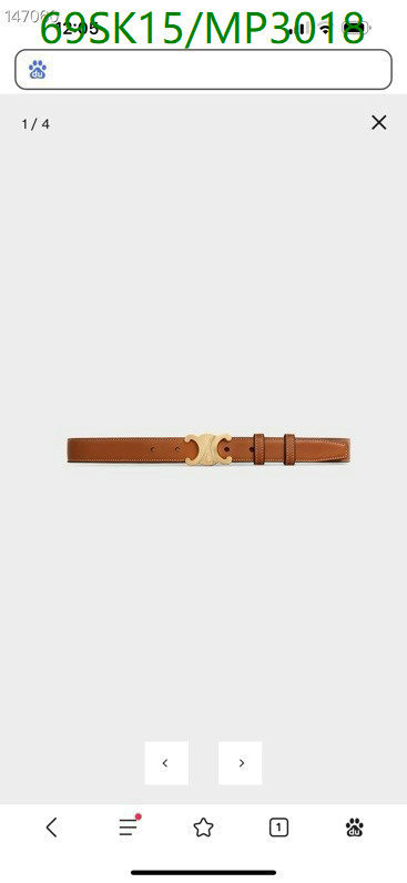 Belts-Celine Code: MP3018 $: 69USD
