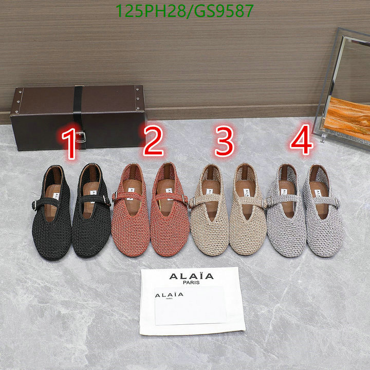 Women Shoes-ALAIA Code: GS9587 $: 125USD