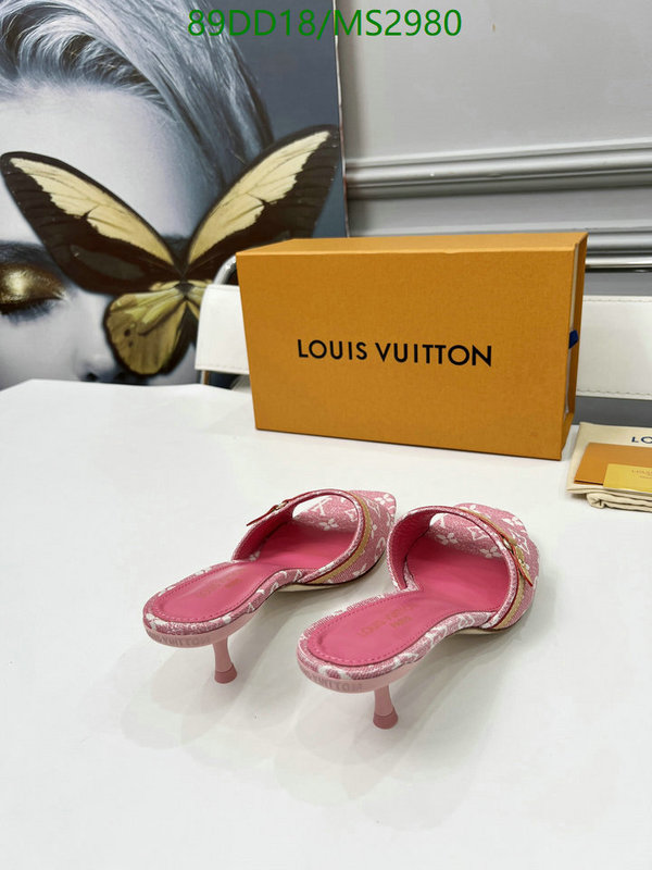 Women Shoes-LV Code: MS2980 $: 89USD