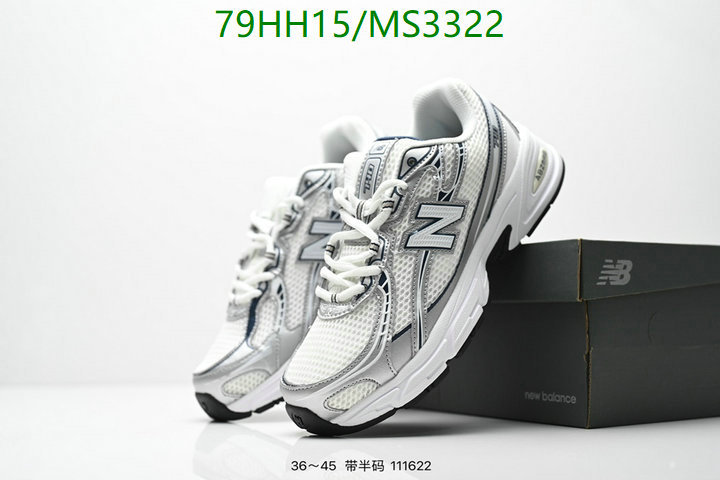 Men shoes-New Balance Code: MS3322 $: 79USD