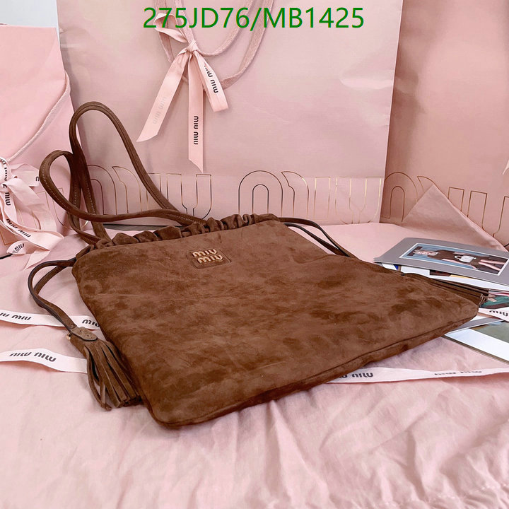 Miu Miu Bag-(Mirror)-Handbag- Code: MB1425 $: 275USD