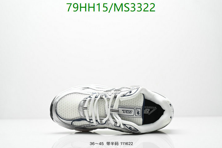Men shoes-New Balance Code: MS3322 $: 79USD