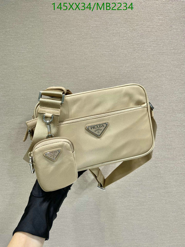Prada Bag-(Mirror)-Crossbody- Code: MB2234 $: 145USD