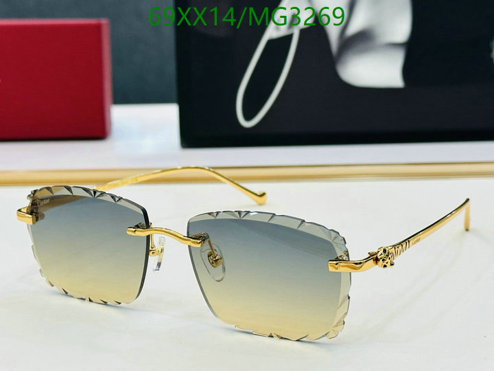 Glasses-Cartier Code: MG3269 $: 69USD