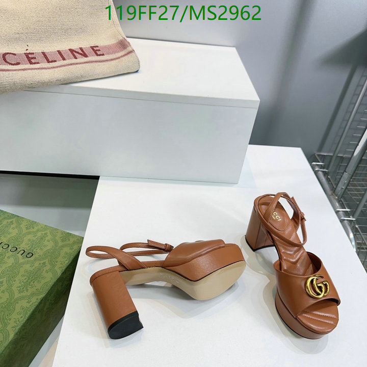 Women Shoes-Gucci Code: MS2962 $: 119USD