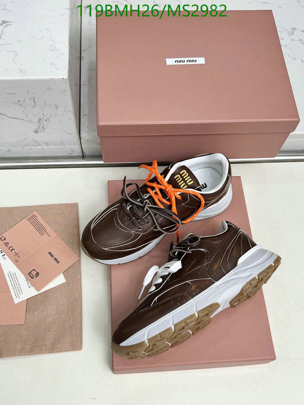 Women Shoes-Miu Miu Code: MS2982 $: 119USD