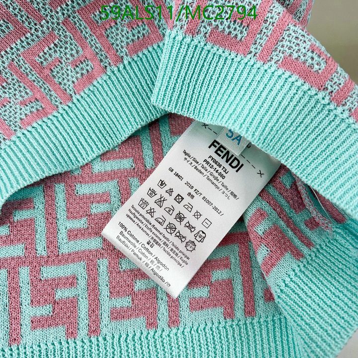 Kids clothing-Fendi Code: MC2794 $: 59USD