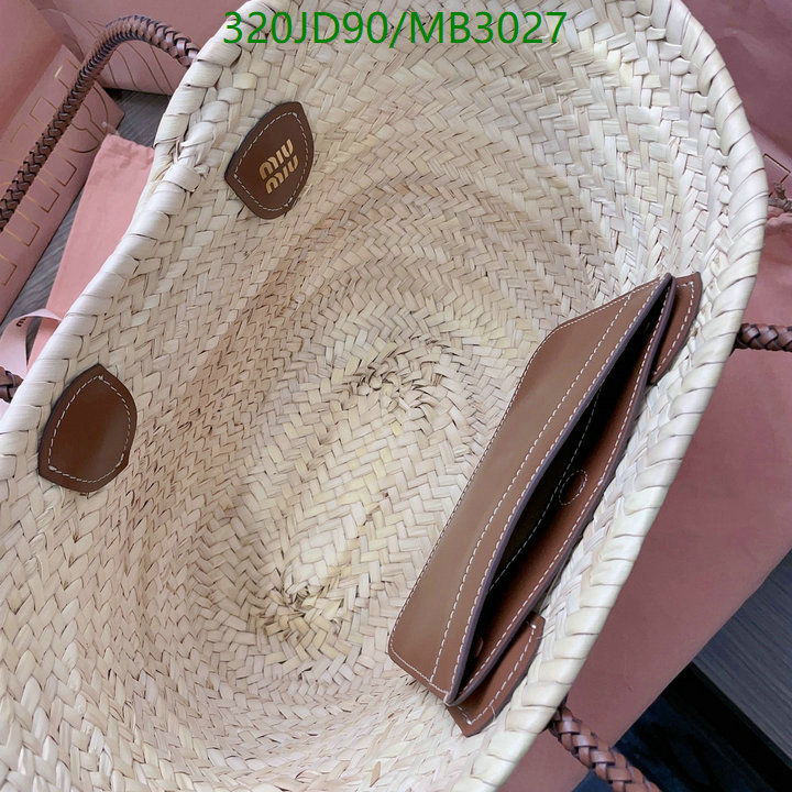 Miu Miu Bag-(Mirror)-Handbag- Code: MB3027 $: 320USD