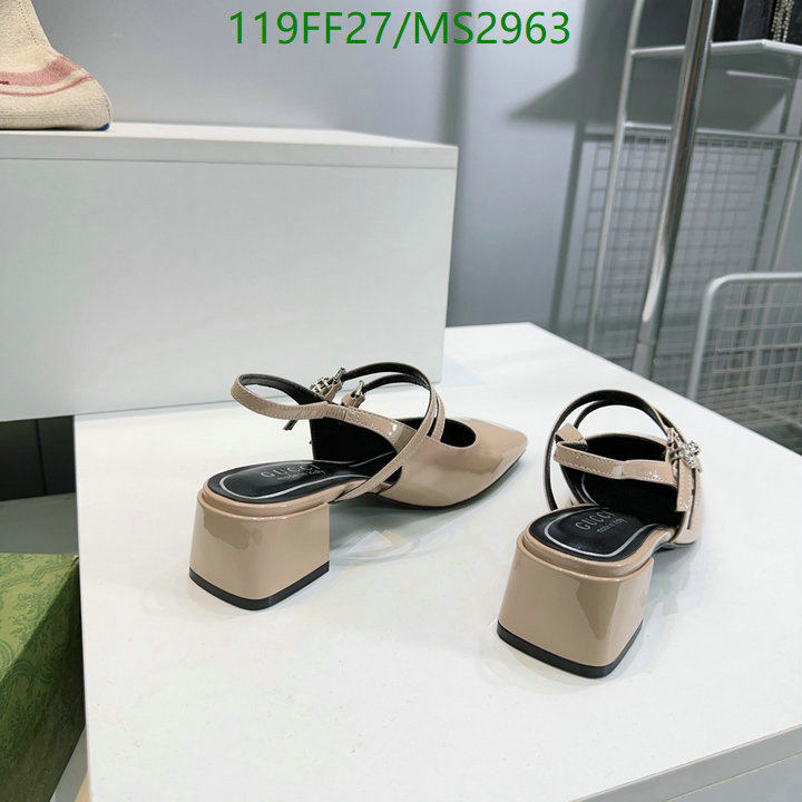 Women Shoes-Gucci Code: MS2963 $: 119USD