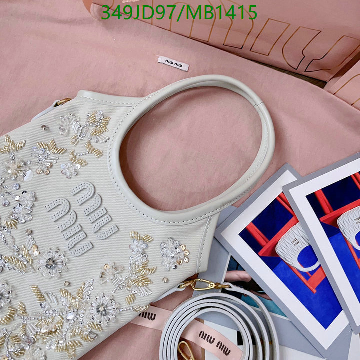 Miu Miu Bag-(Mirror)-Crossbody- Code: MB1415 $: 349USD