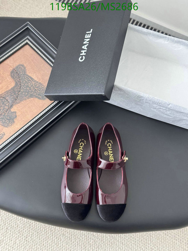 Women Shoes-Chanel Code: MS2686 $: 119USD