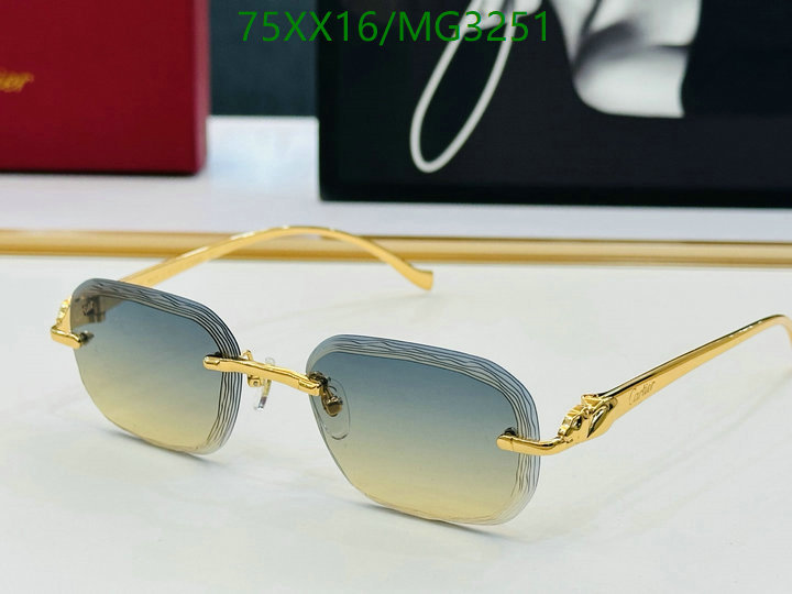 Glasses-Cartier Code: MG3251 $: 75USD