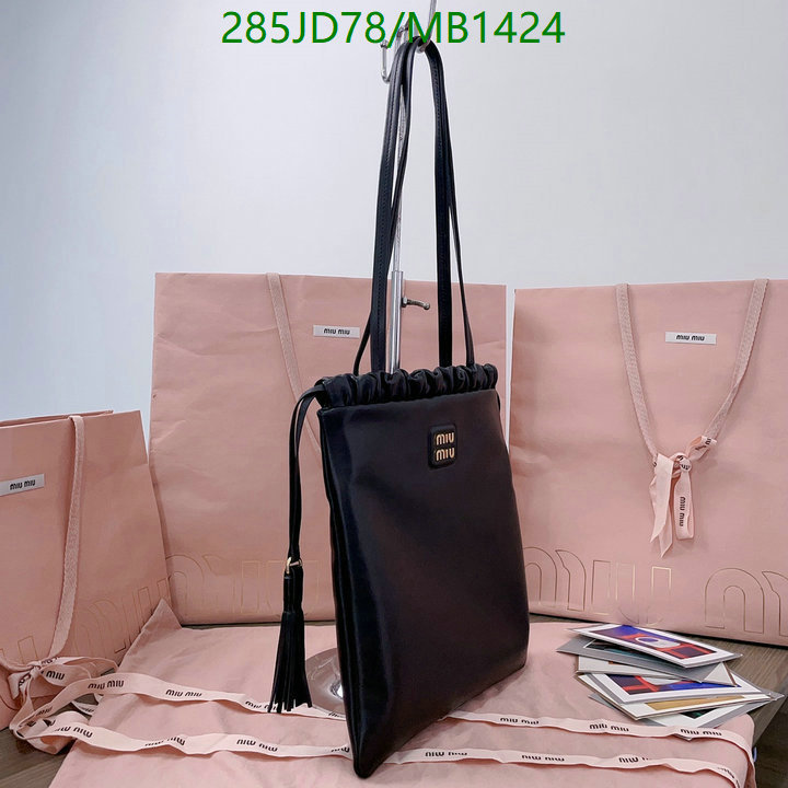 Miu Miu Bag-(Mirror)-Handbag- Code: MB1424 $: 285USD