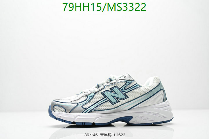 Men shoes-New Balance Code: MS3322 $: 79USD
